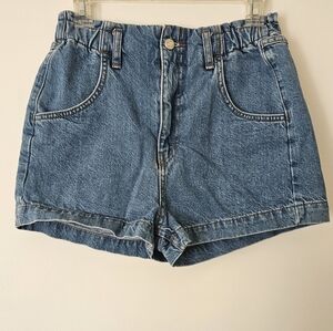 Topshop Denim Blue Women's Shorts